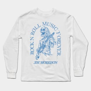 Jim Morrison ./// Skeleton Guitar Long Sleeve T-Shirt